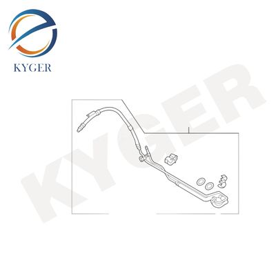 لوله فشار فرمان Freelander 2 LR044590 برای Land Rover 2014 L359