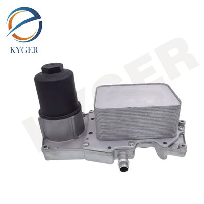 KYGER خنک کننده روغن موتور با کیفیت بالا رادیاتور آلومینیومی AL3Q6B624-DB برای Land Rover Range Rover 448DT 2013- LR022895