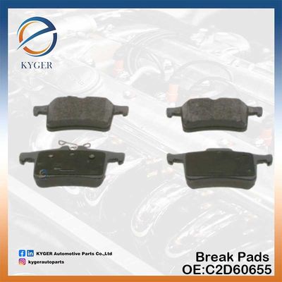 C2D60655 C2D3792 لوازم جانبی خودرو پد های ترمز 4 عدد در هر مجموعه برای جگوار XF XK XJ S-TYPE