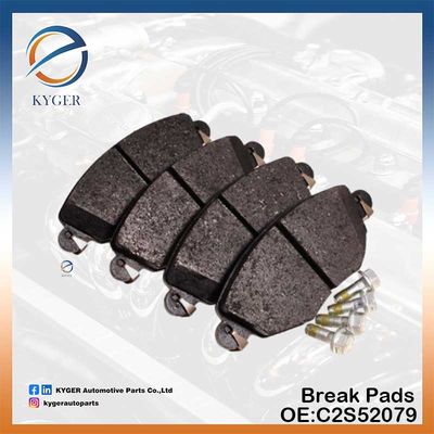 قطعات اتوماتیک C2S52079 بریک پد 4 پی سی در هر مجموعه C2S48022 برای جگوار X-Type